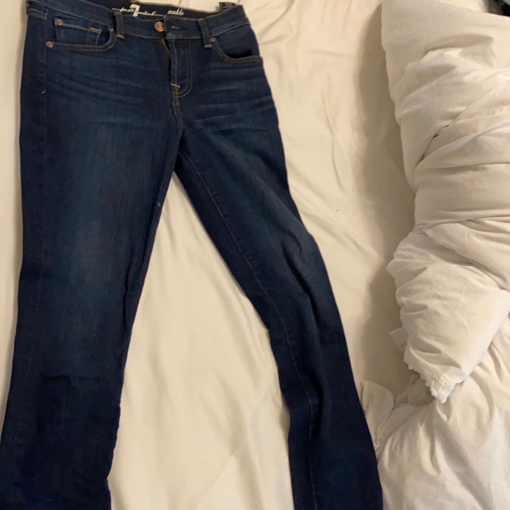 Dark wash givenevere 7 jeans
